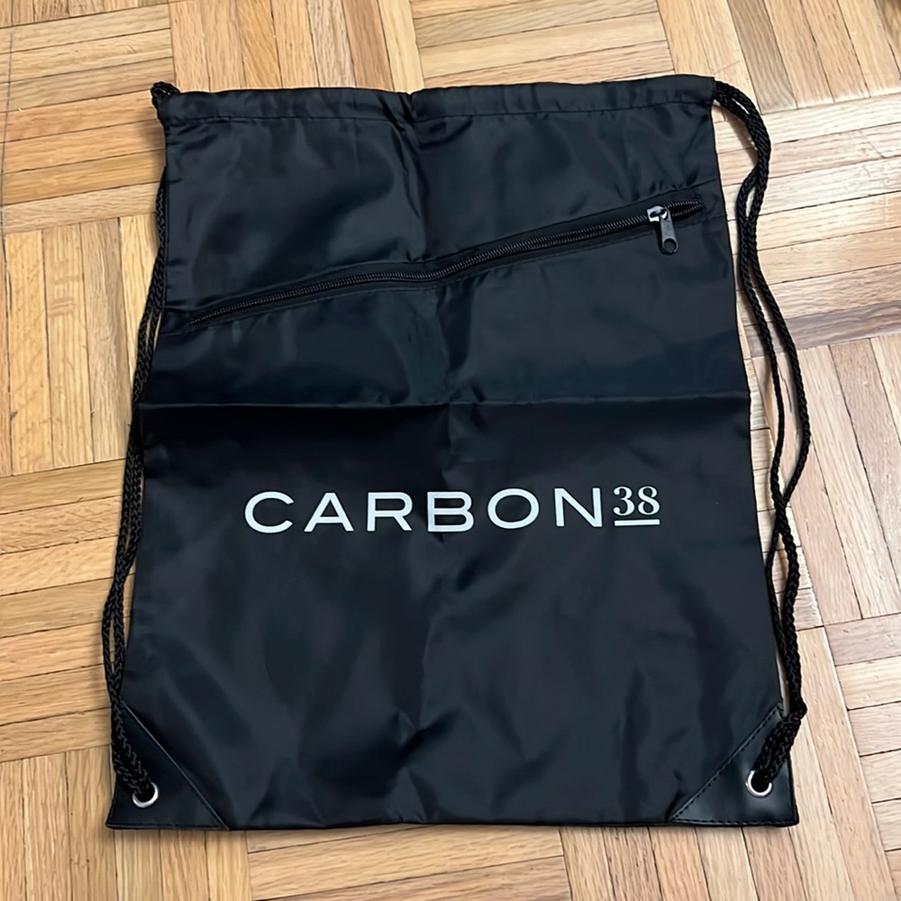 Carbon 38 drawstring bag